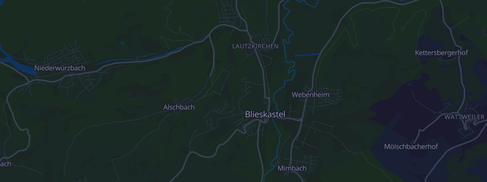 Karte von Blieskastel