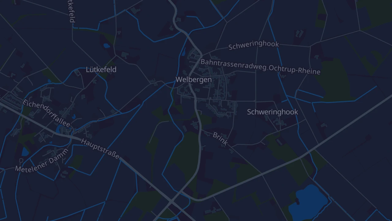 Karte von Ochtrup