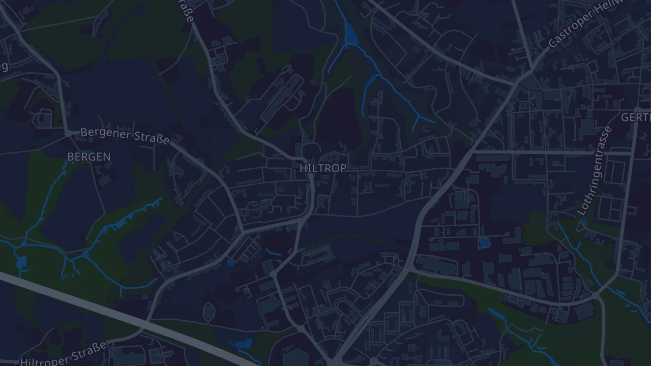 Karte von Bochum