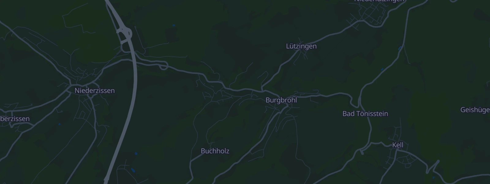 Karte von Burgbrohl