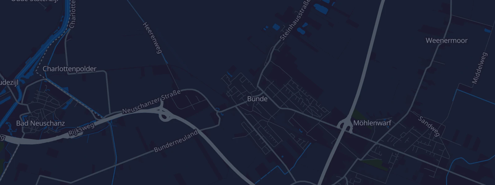 Karte von Bunde