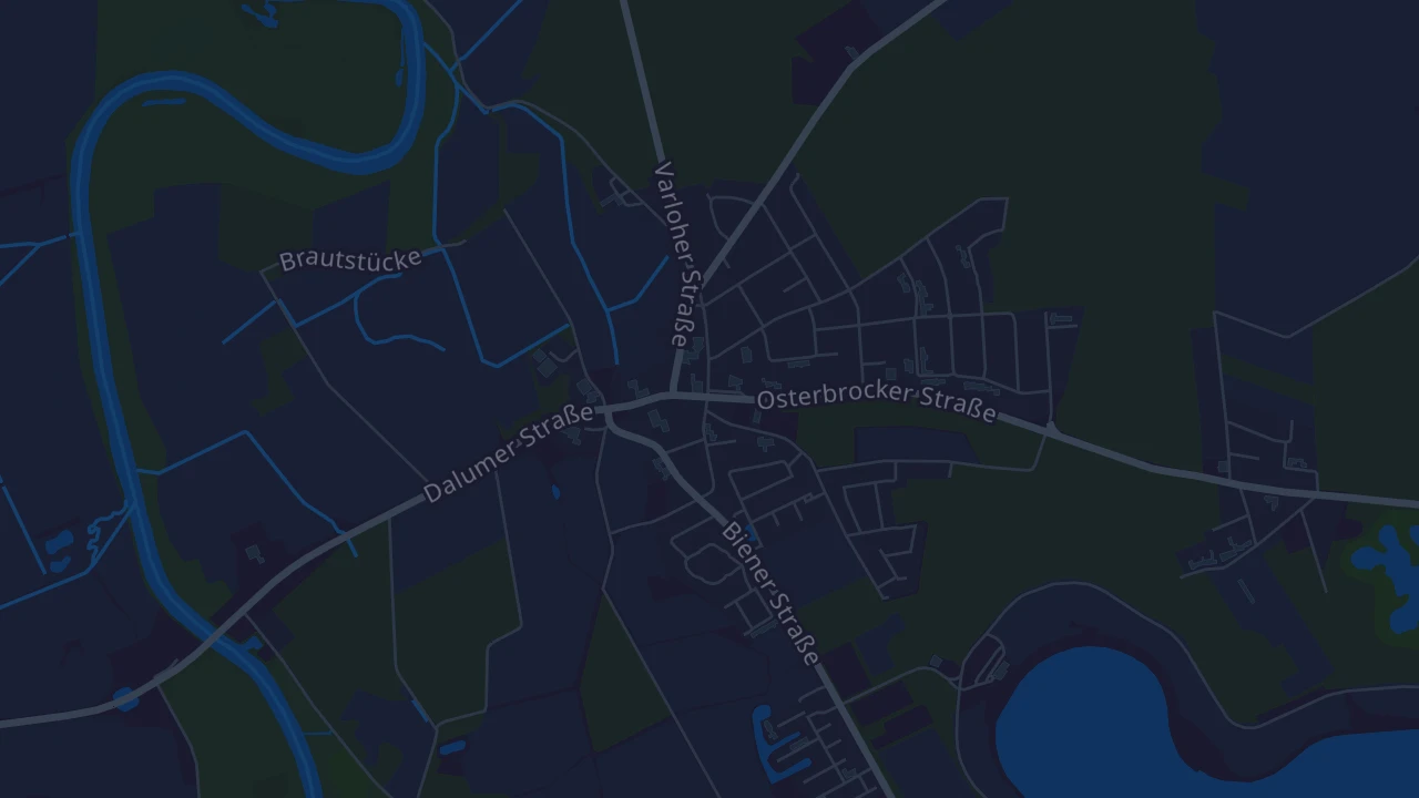 Karte von Geeste