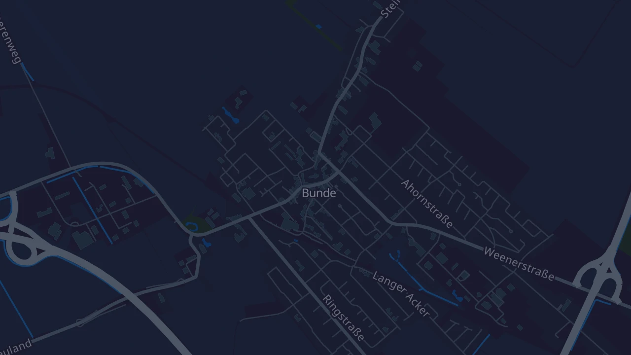 Karte von Bunde