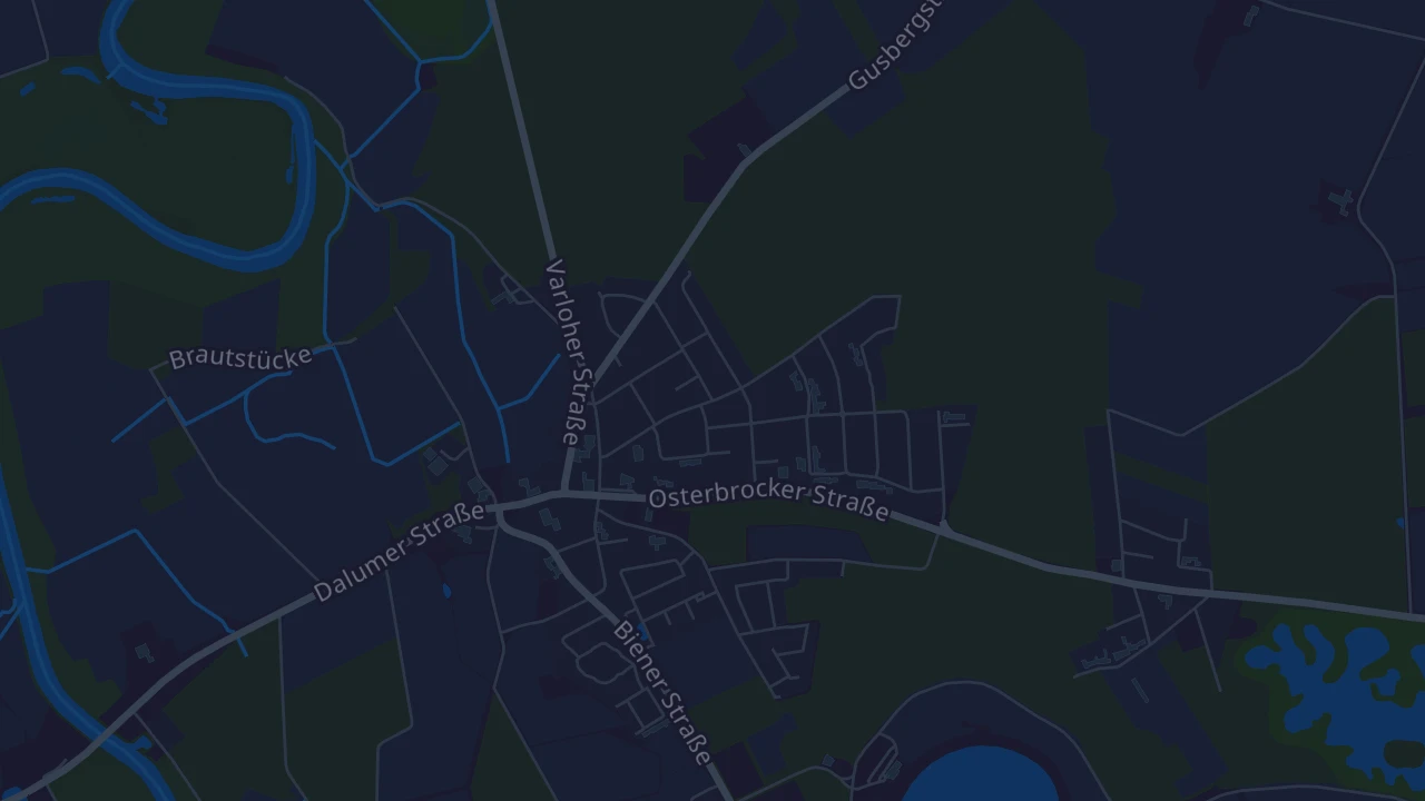 Karte von Geeste