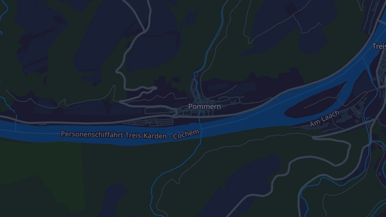 Karte von Pommern