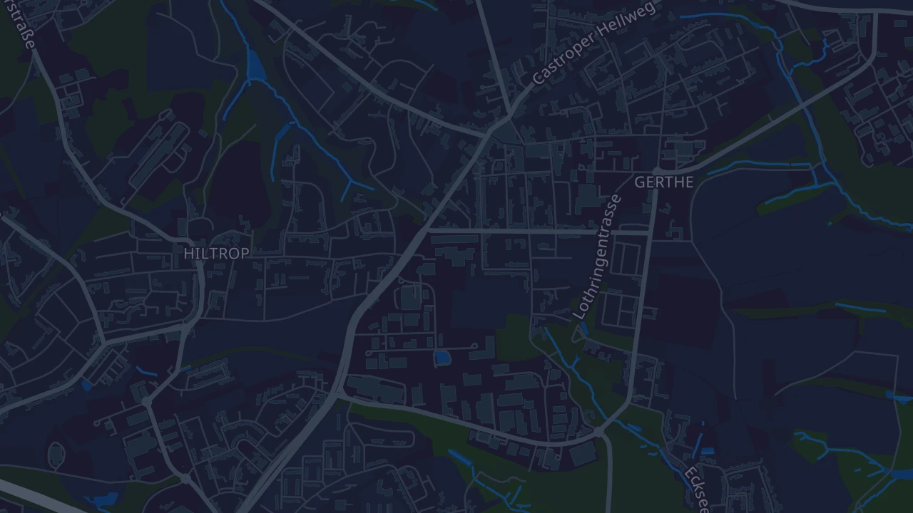 Karte von Bochum