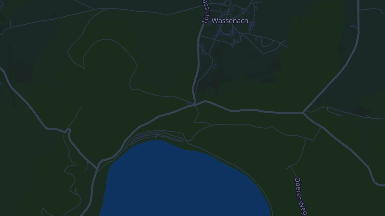 Karte von Wassenach