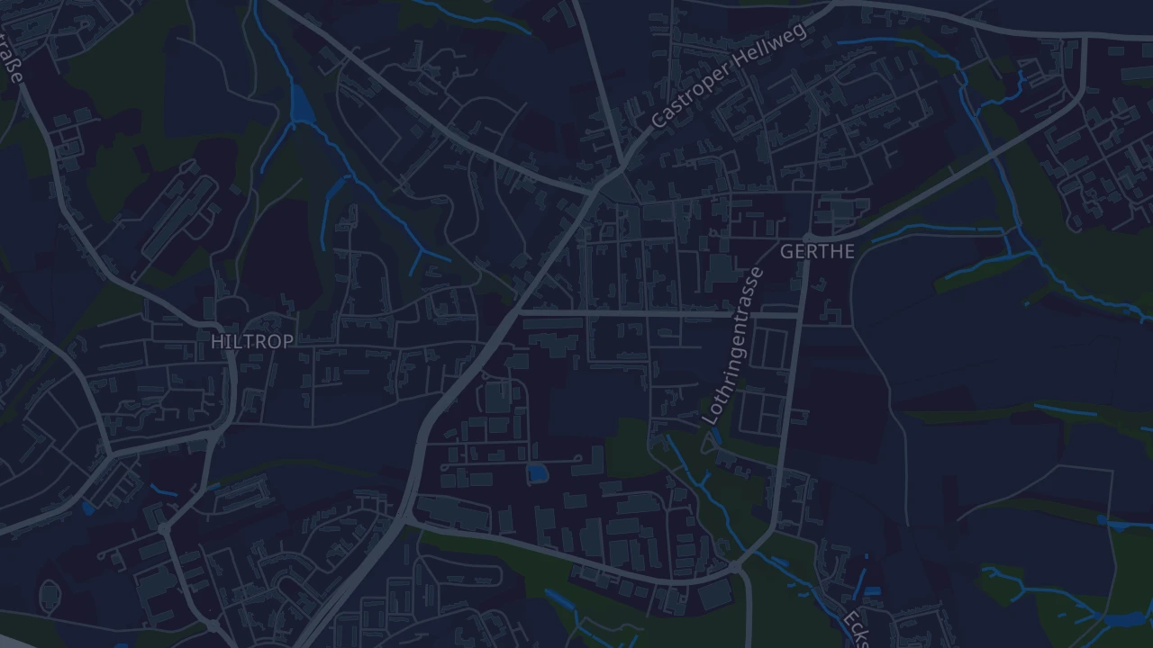 Karte von Bochum