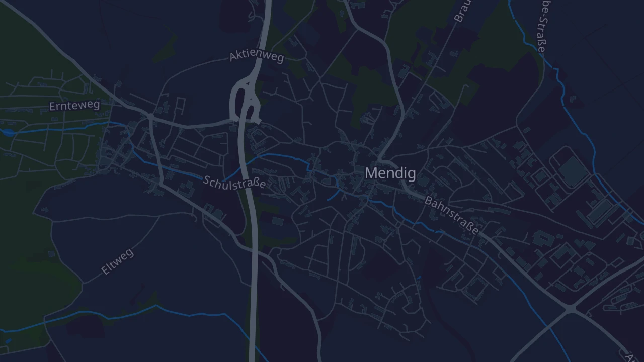 Karte von Mendig