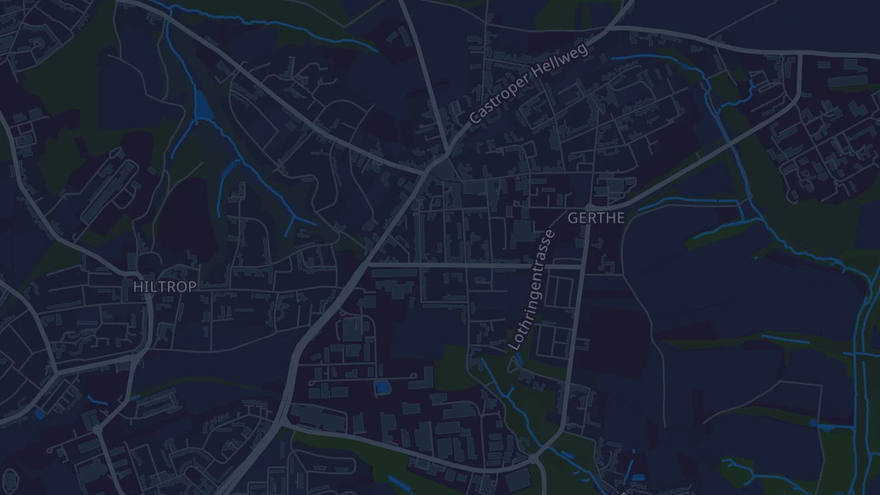 Karte von Bochum
