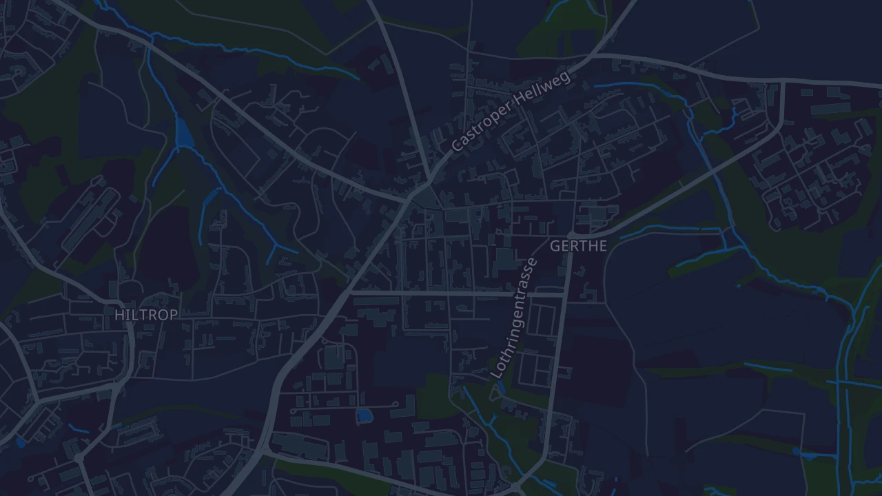 Karte von Bochum