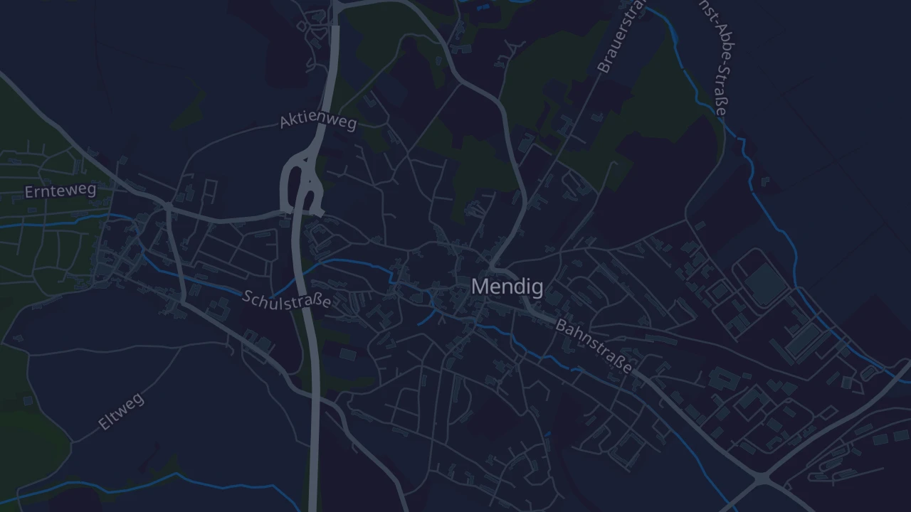Karte von Mendig