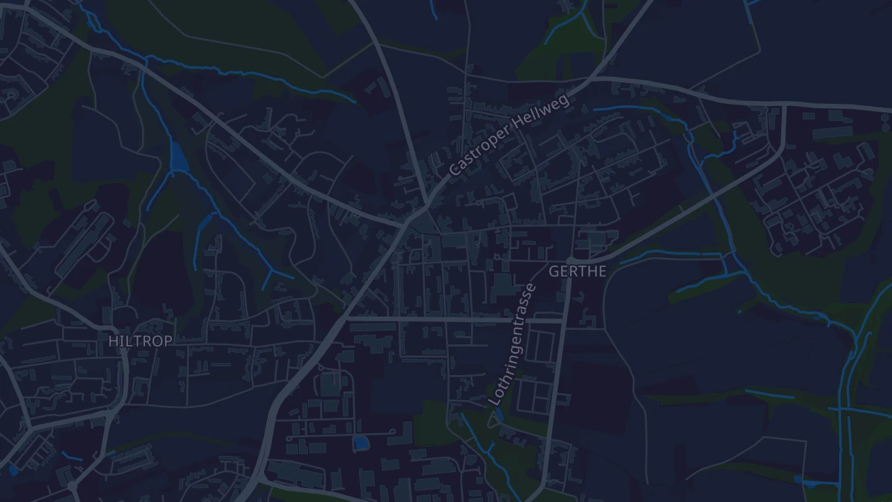 Karte von Bochum