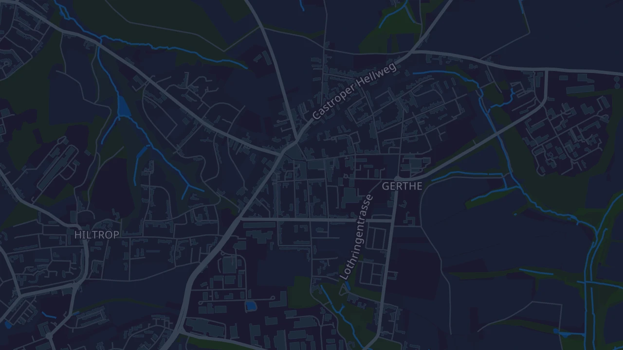Karte von Bochum