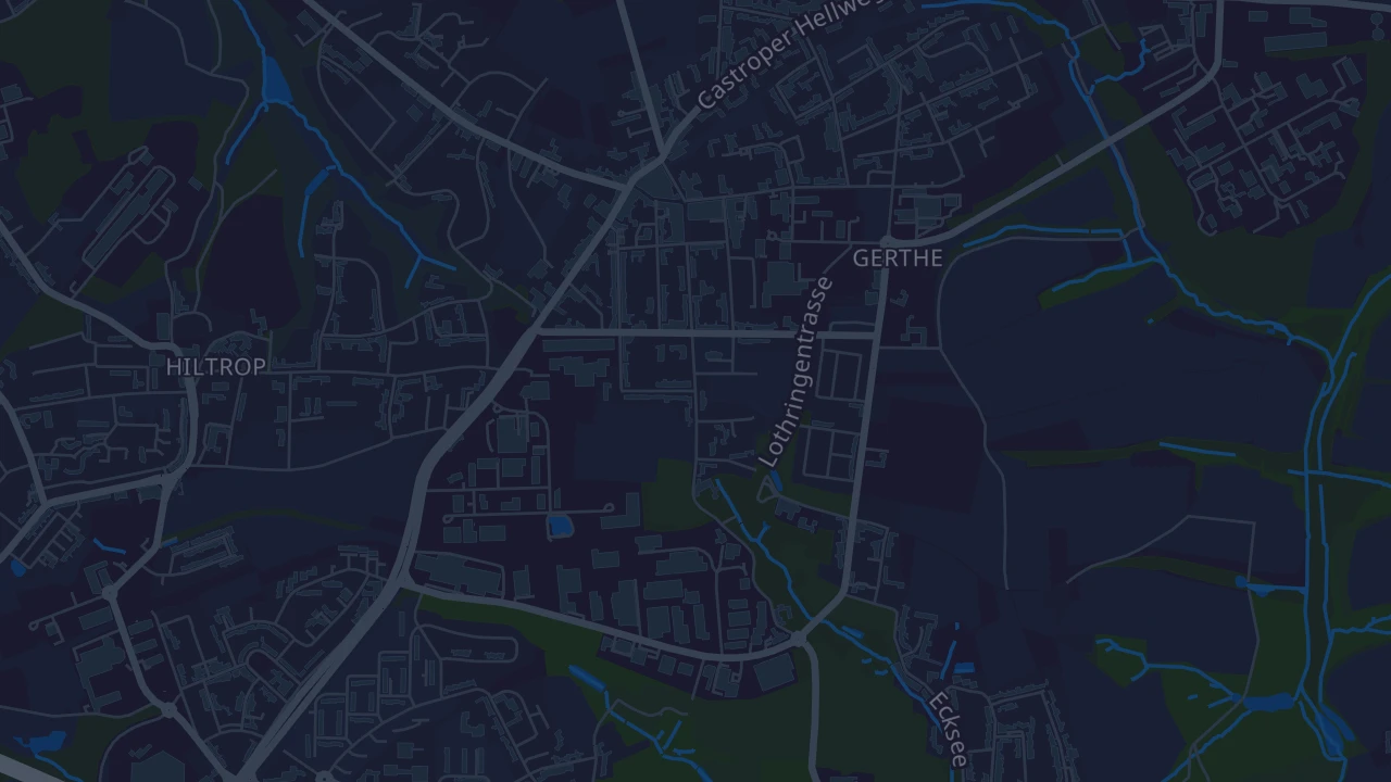 Karte von Bochum