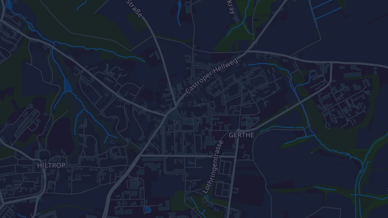 Karte von Bochum
