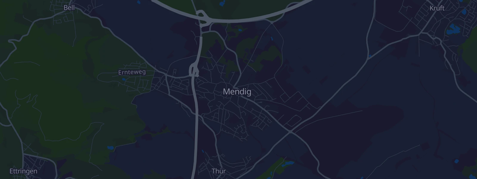 Karte von Mendig