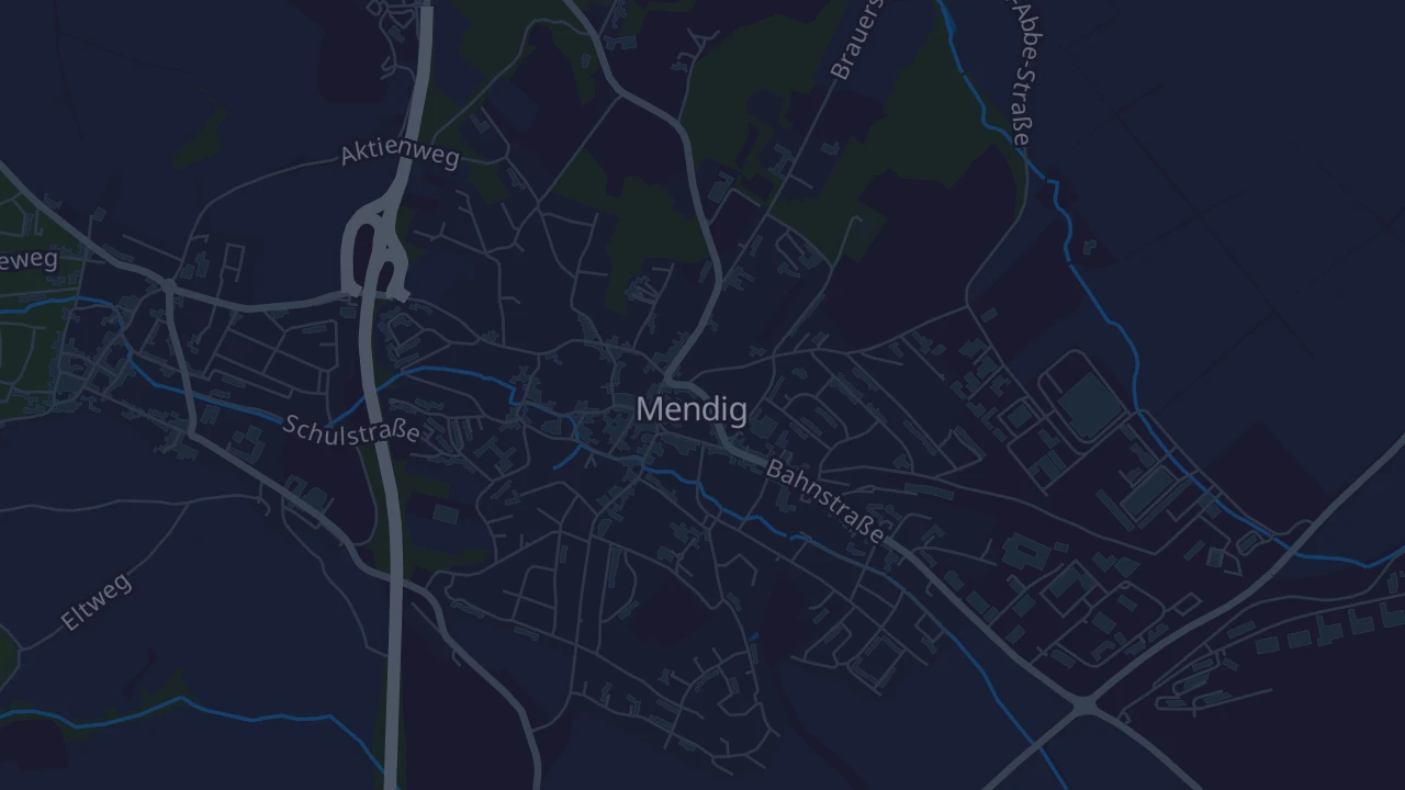 Karte von Mendig
