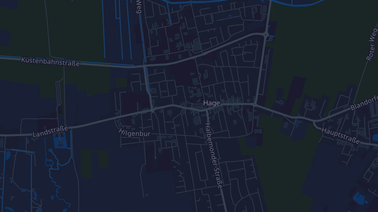 Karte von Hage