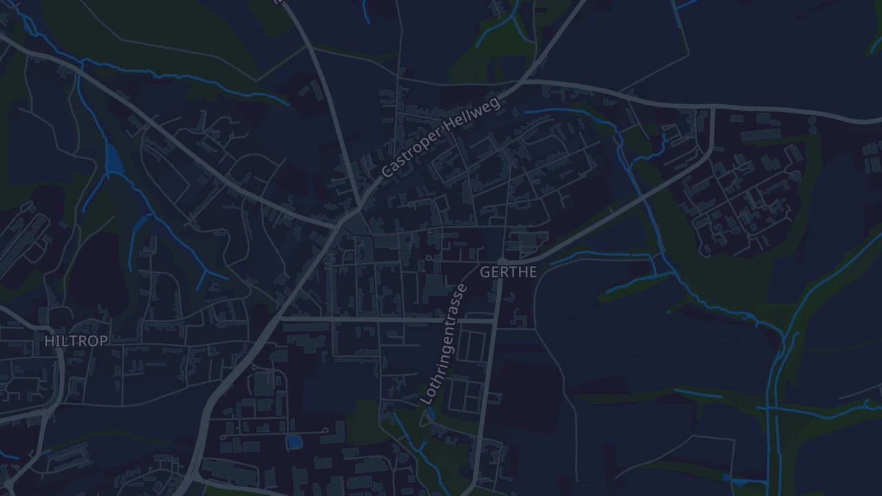 Karte von Bochum