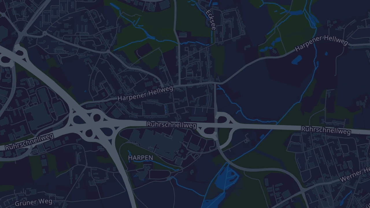 Karte von Bochum