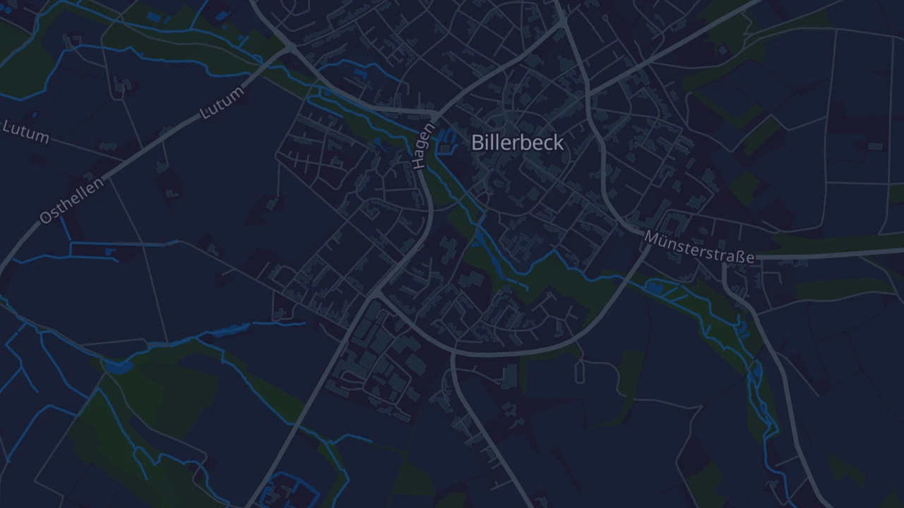Karte von Billerbeck