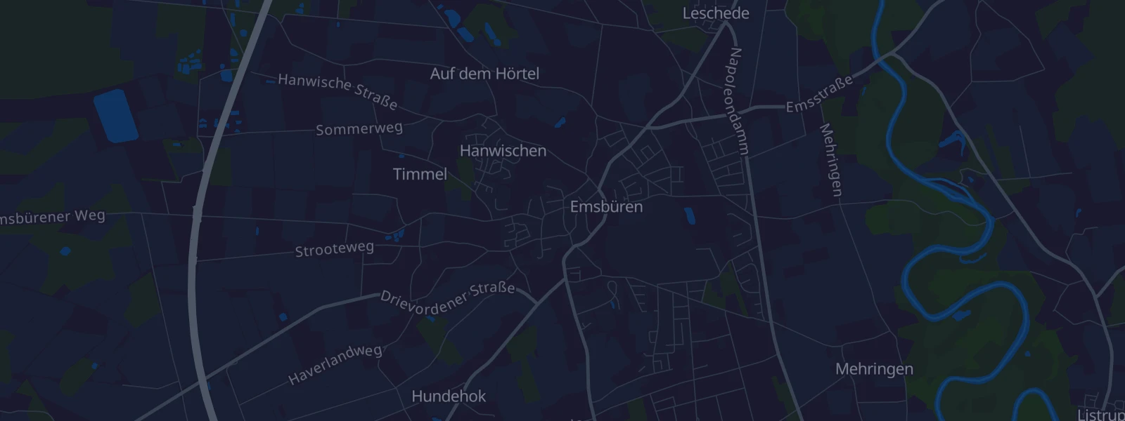 Karte von Emsbüren