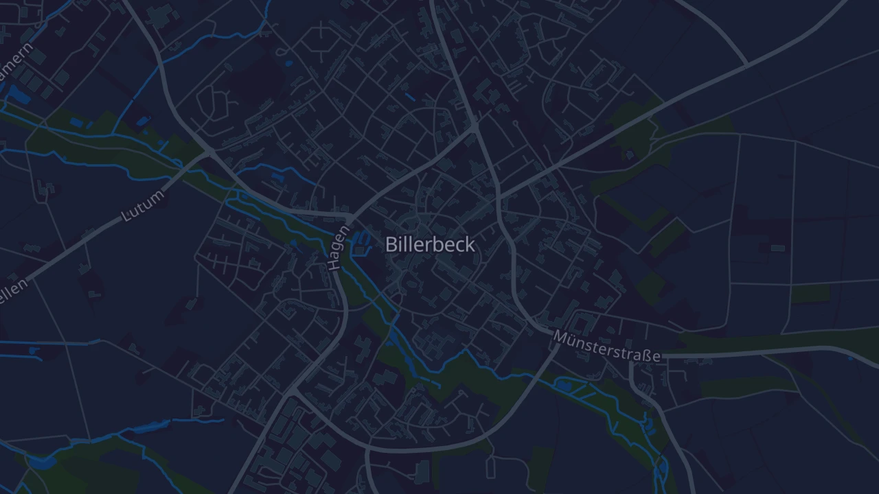 Karte von Billerbeck
