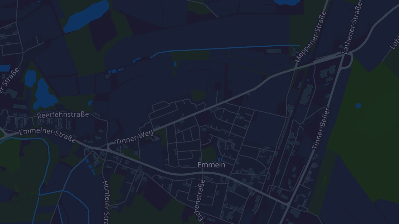 Karte von Haren (Ems)