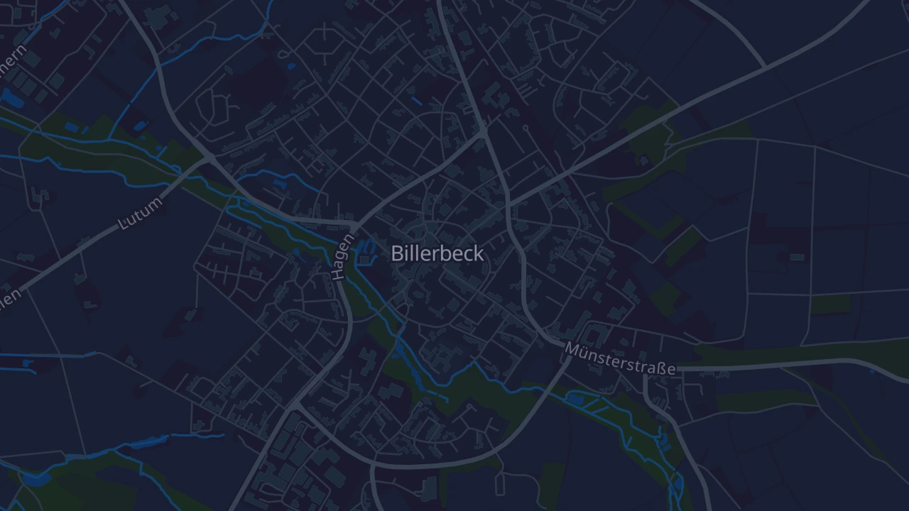 Karte von Billerbeck