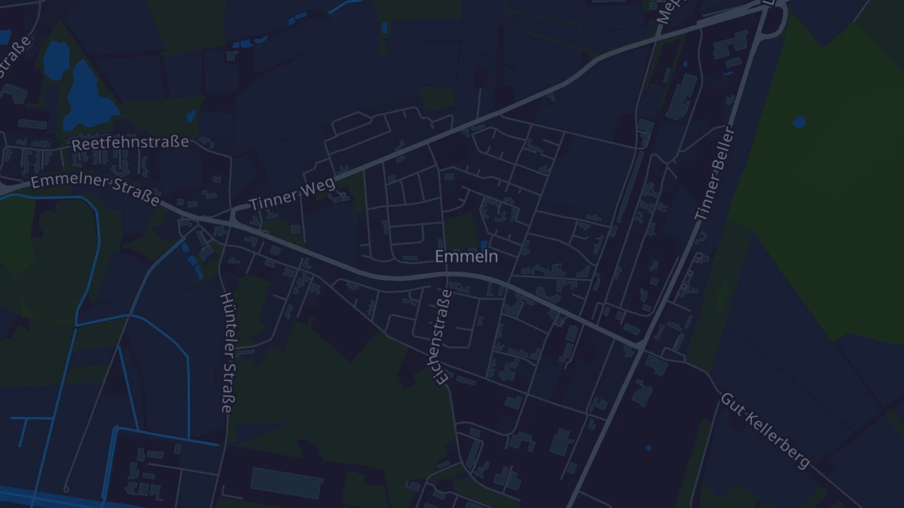Karte von Haren (Ems)