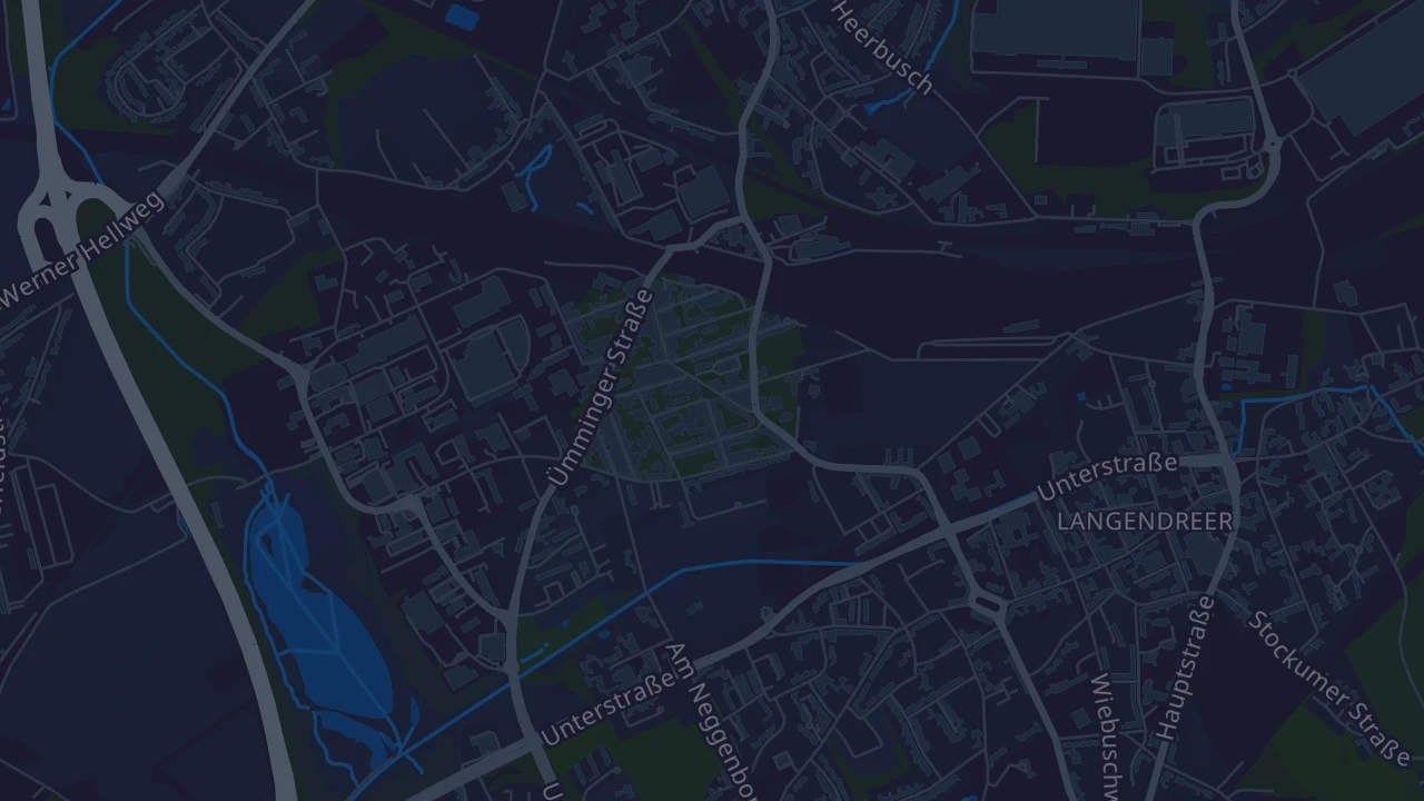 Karte von Bochum