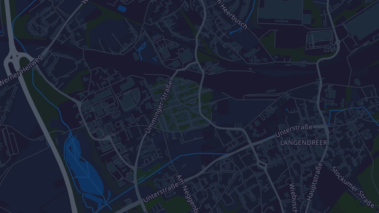 Karte von Bochum