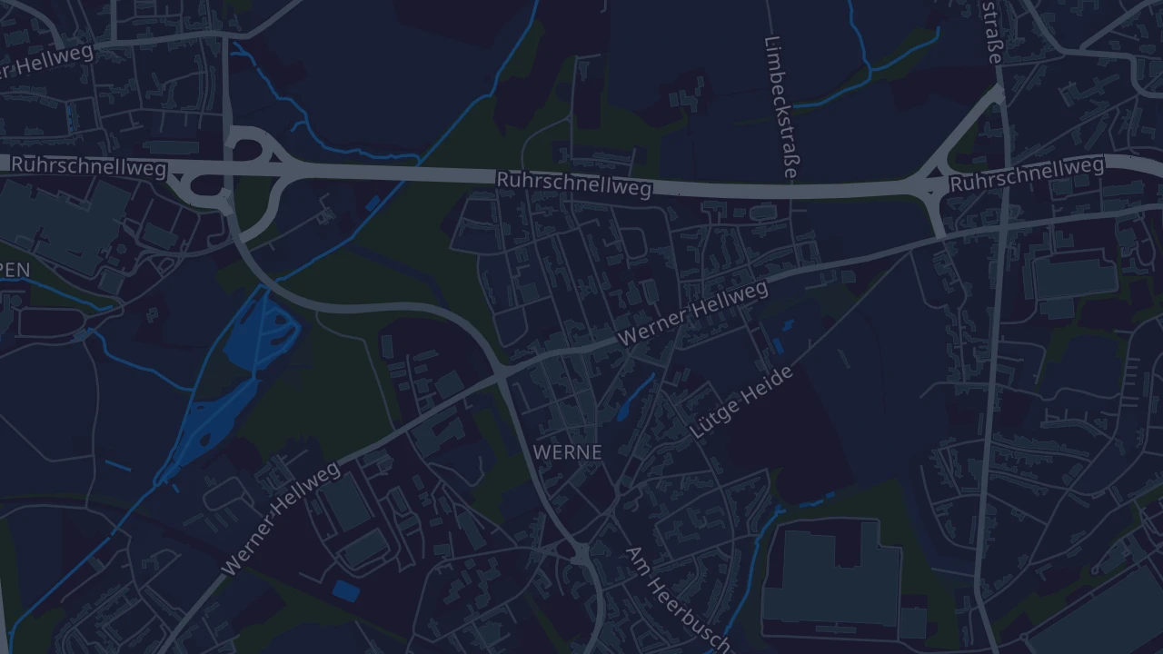 Karte von Bochum