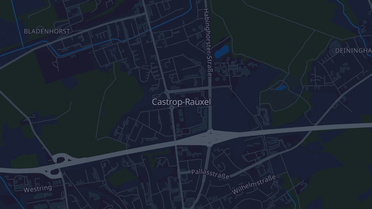 Karte von Castrop-Rauxel