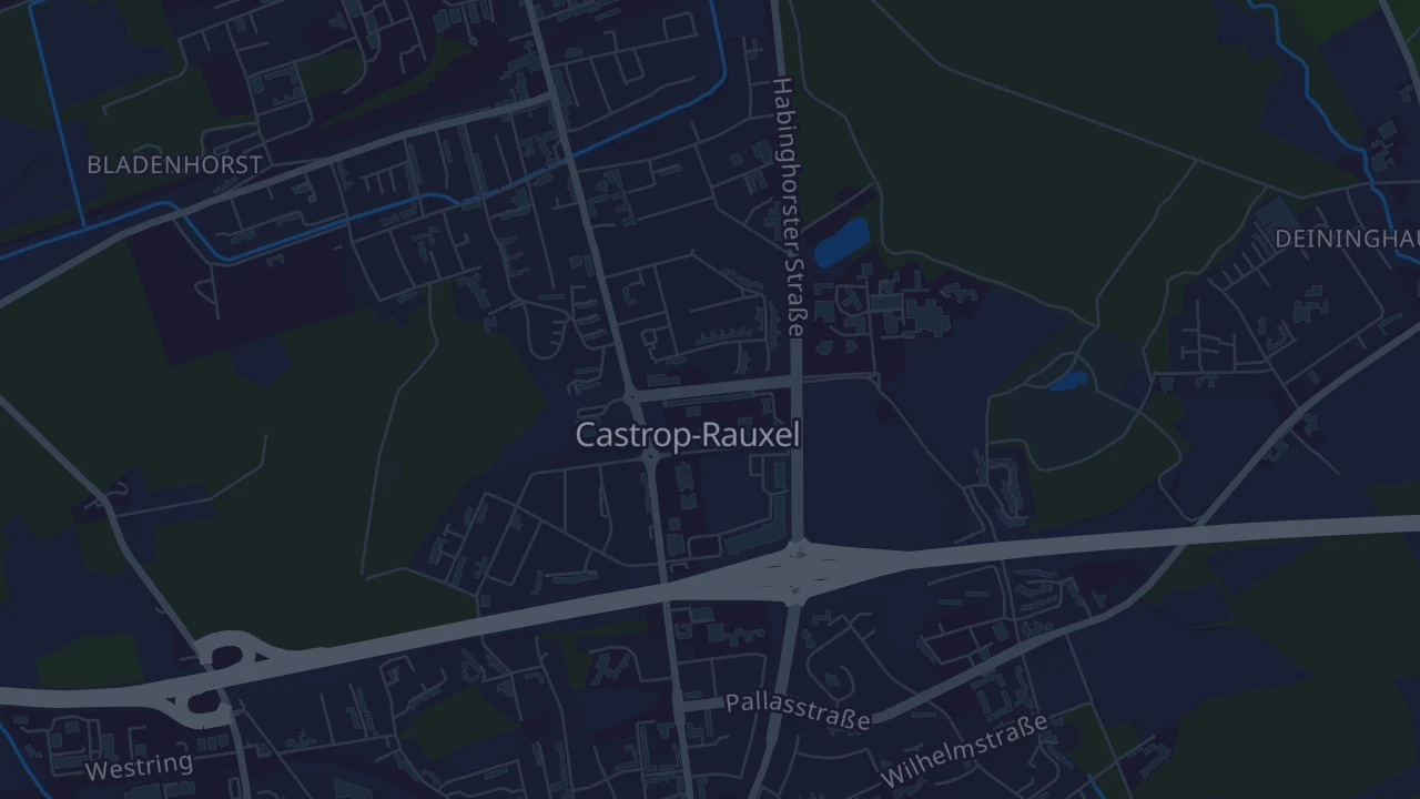 Karte von Castrop-Rauxel