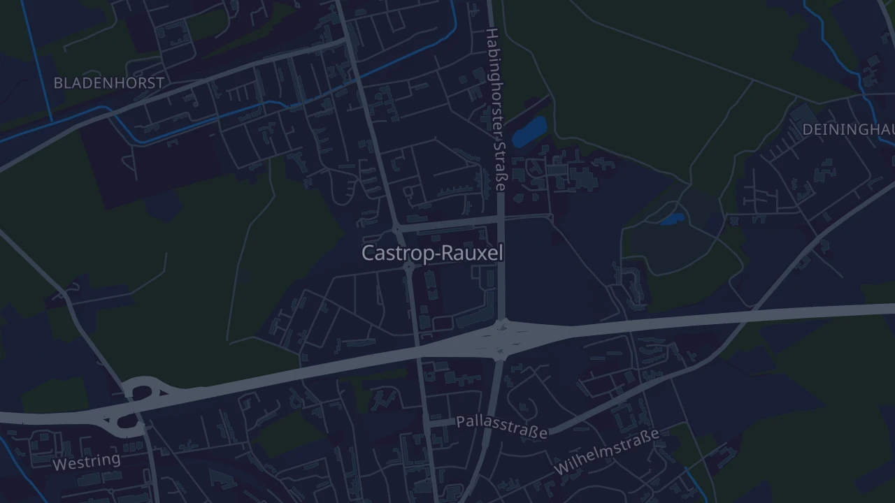 Karte von Castrop-Rauxel