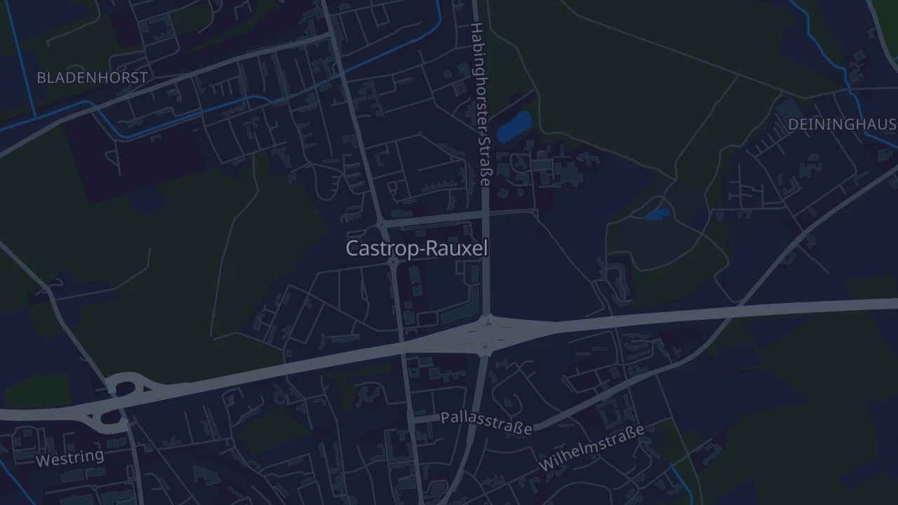 Karte von Castrop-Rauxel