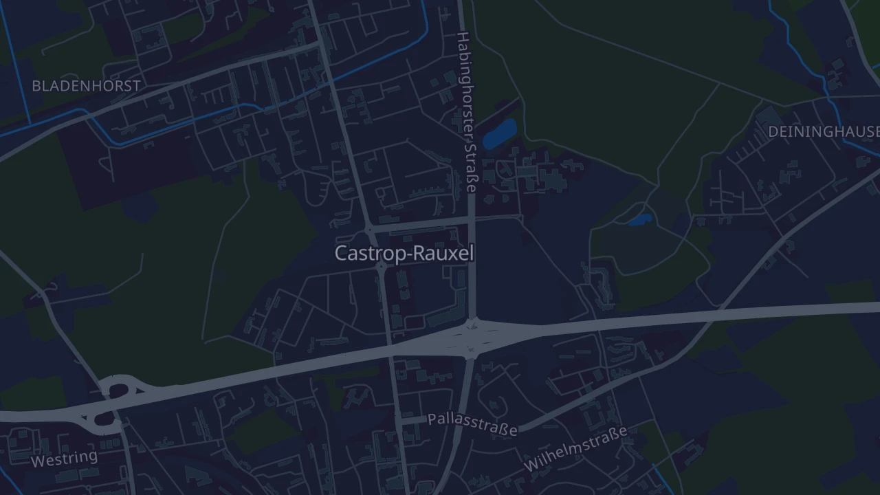 Karte von Castrop-Rauxel