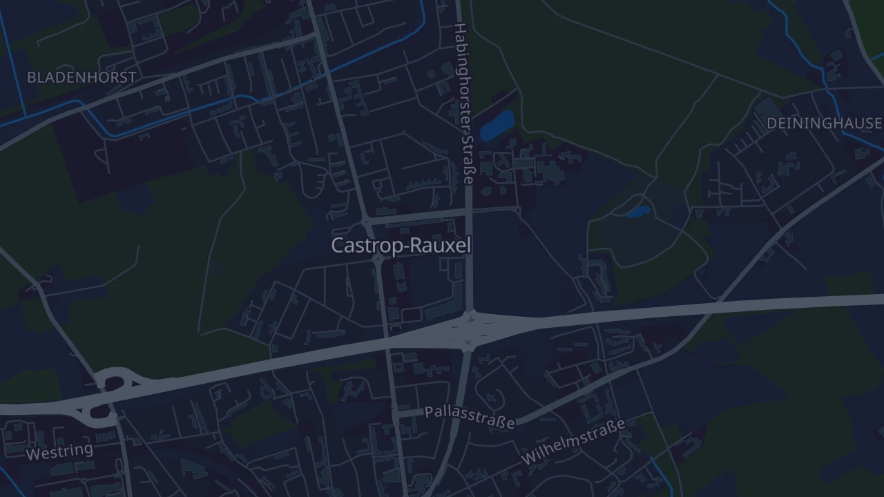 Karte von Castrop-Rauxel