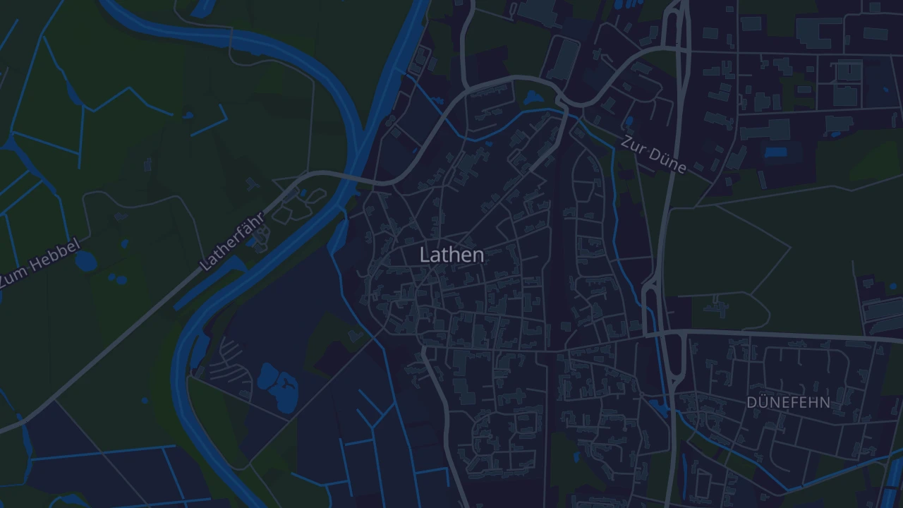 Karte von Lathen