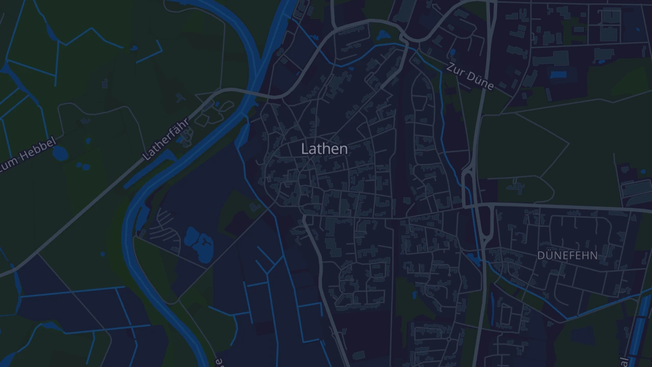 Karte von Lathen
