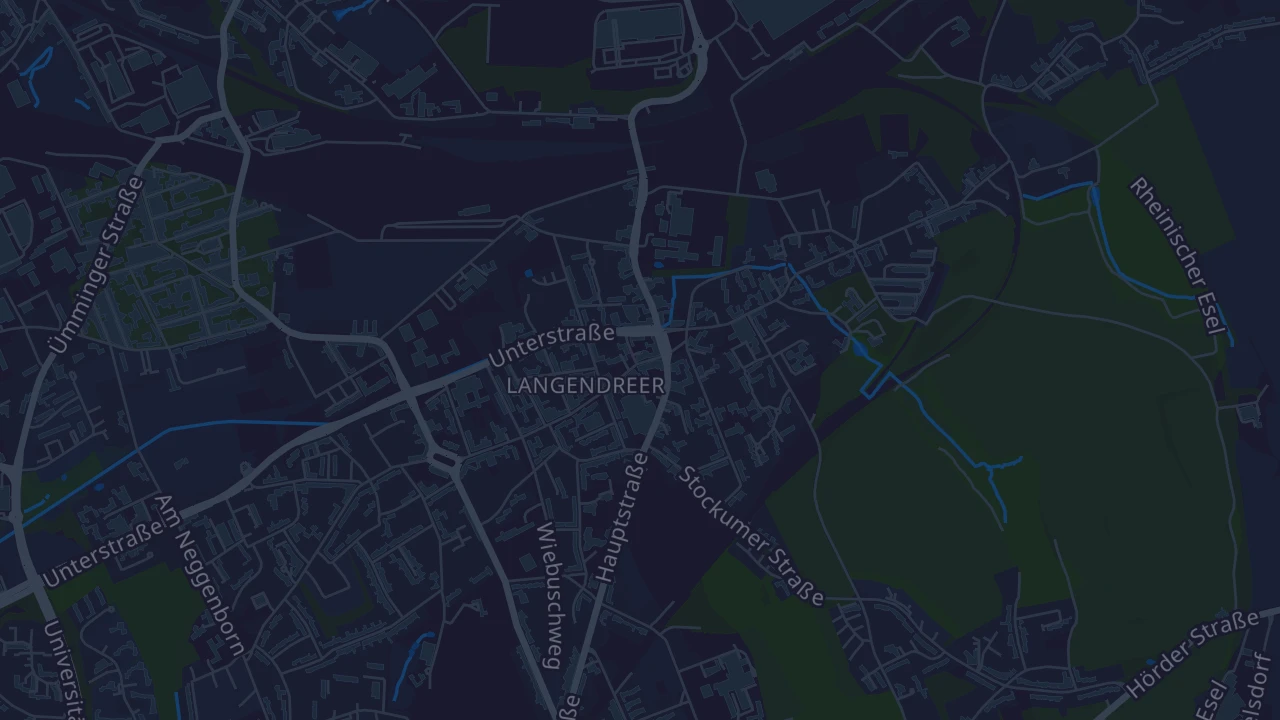 Karte von Bochum