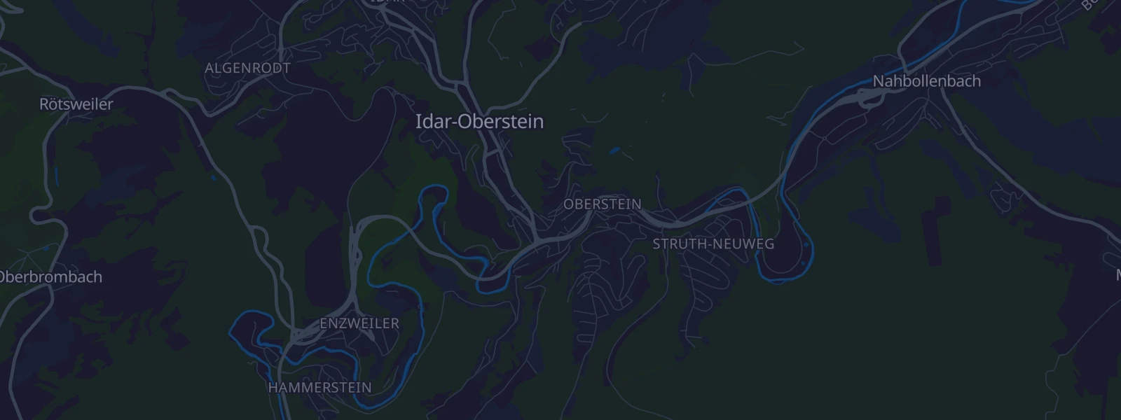 Karte von Idar-Oberstein