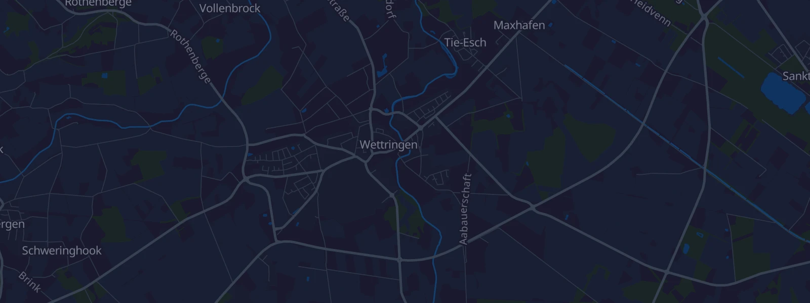 Karte von Wettringen