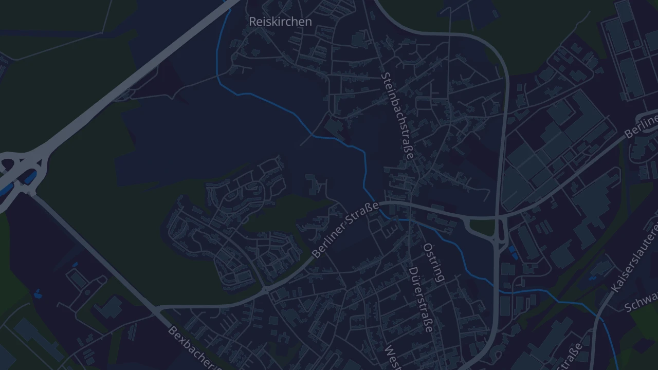 Karte von Homburg