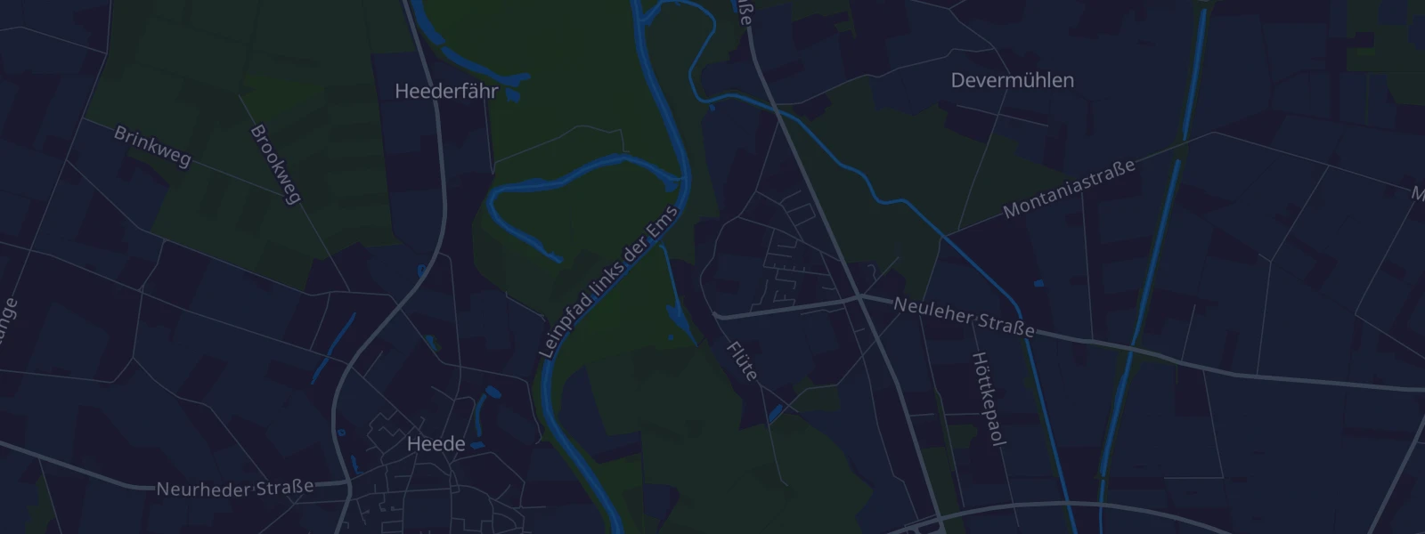 Karte von Lehe (Emsland)