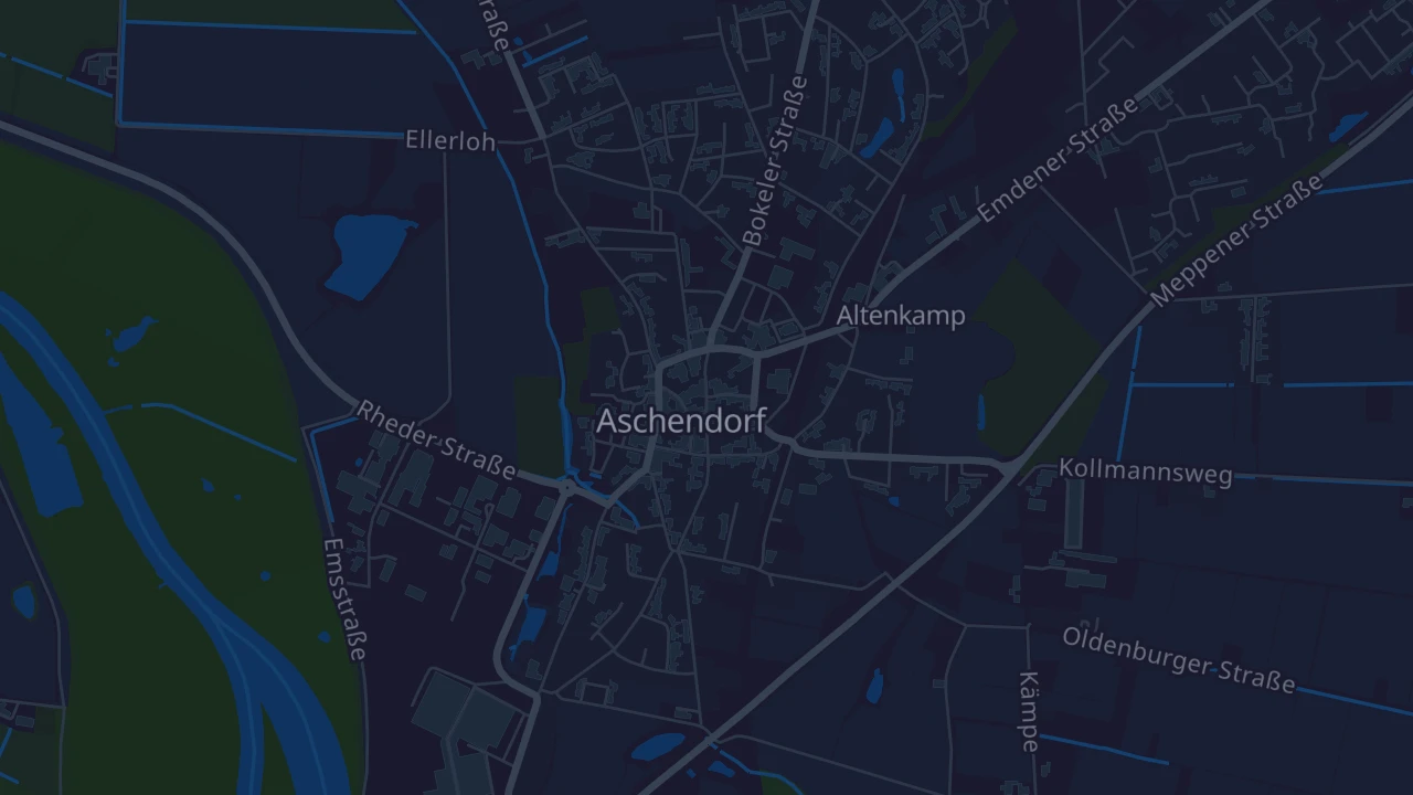 Karte von Papenburg