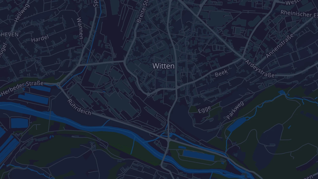 Karte von Witten
