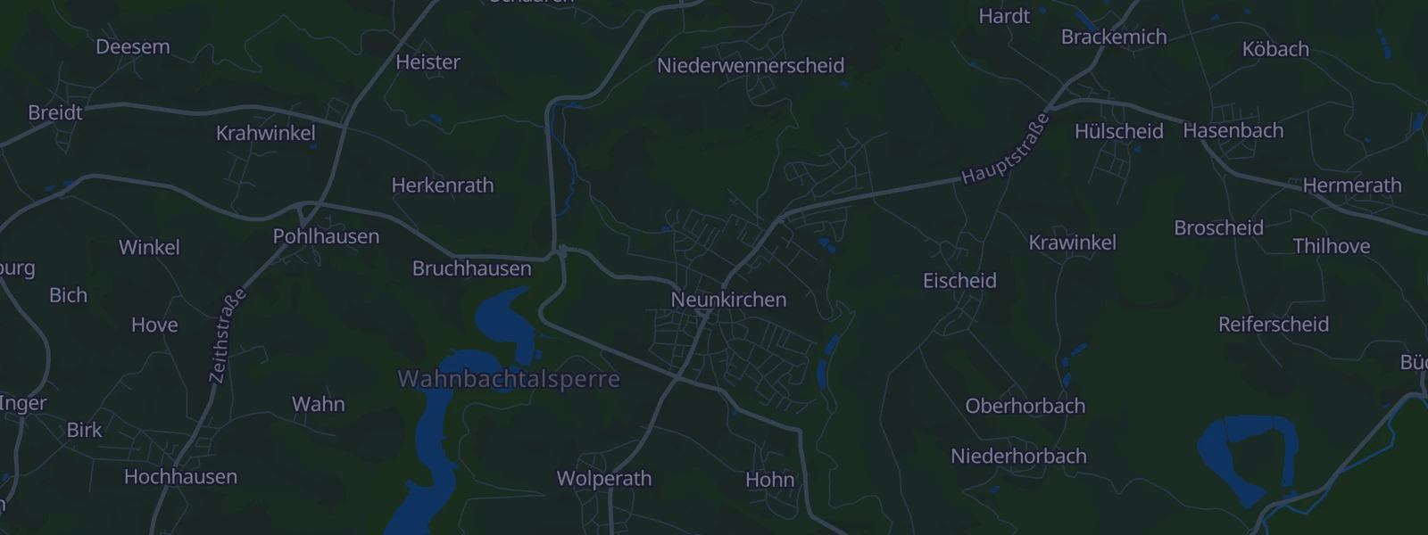Karte von Neunkirchen-Seelscheid